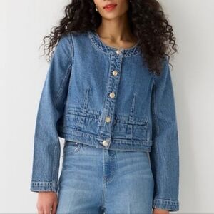 J.Crew Louisa Lady Denim Jacket